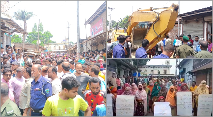 নলডাঙ্গায় বাধার মুখে পাউবোর
উচ্ছেদ অভিযান স্থগিত